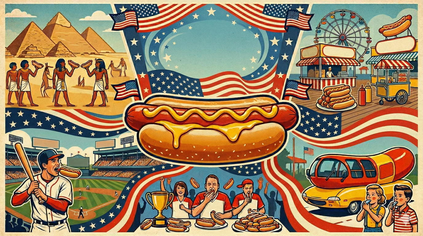 ホットドッグの歴史表